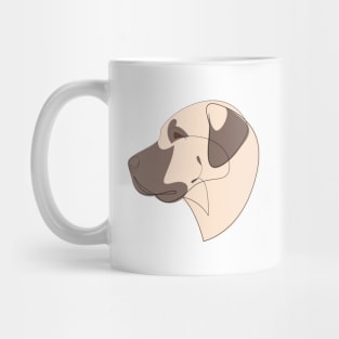 Anatolian Shepherd Dog - continuous line Mug